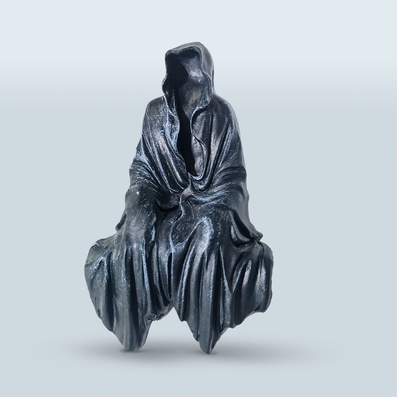 Black Robe Gothic Desktop Decoration