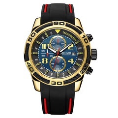 Sports Men's Watch Silicone Quartz Watch