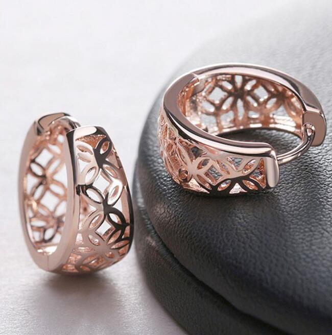 New design fashion earrings silver color jewelry earrings for women