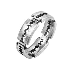 Men's titanium steel ring ring