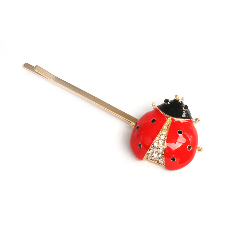 Fashion Personality Micro-inlaid Zircon Fruit Bee Hairpin