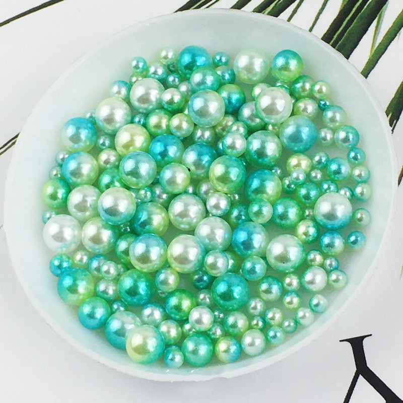 Crystal Epoxy Nail Beads 10g Round