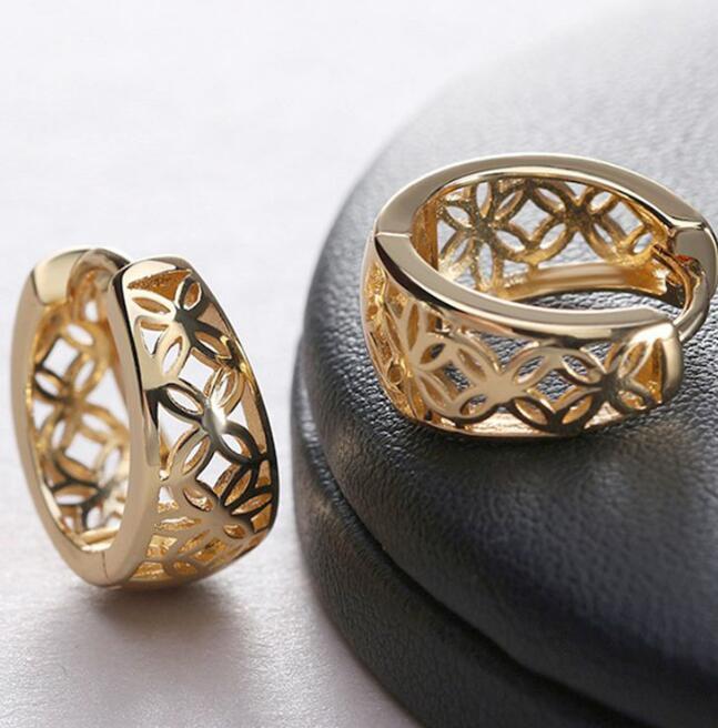 New design fashion earrings silver color jewelry earrings for women