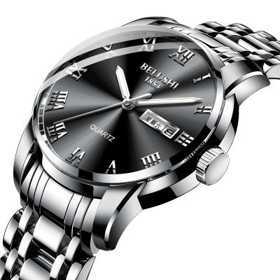 Bellows new men's quartz watch