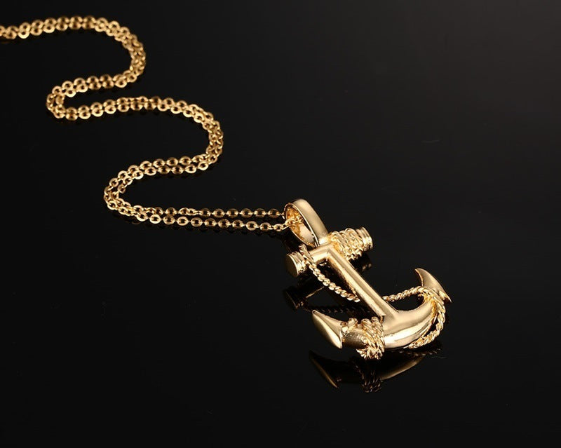 European style stainless steel men anchor anchor pendant pendant pendant pirates wholesale PN-461