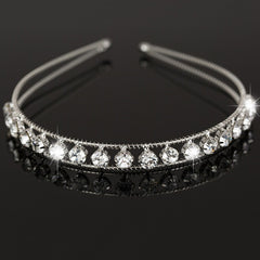 Sweet temperament diamond headband