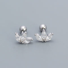 925 Silver Earrings Fashion And Luxury