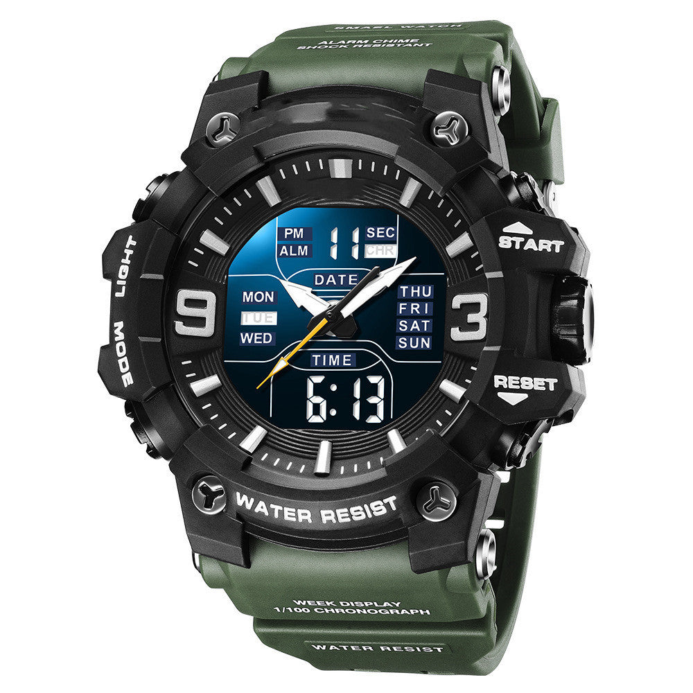 Men's Sports Waterproof Multifunctional Electronic Watch