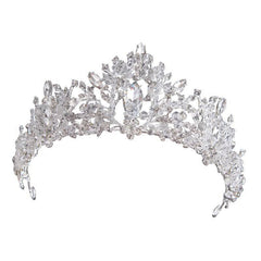 Bridal Tiara White Wedding Dress Birthday