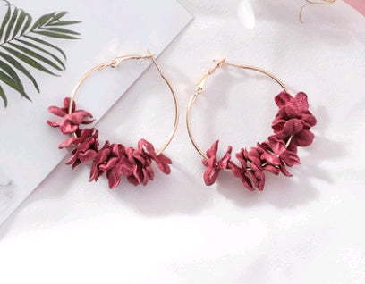 flower earrings