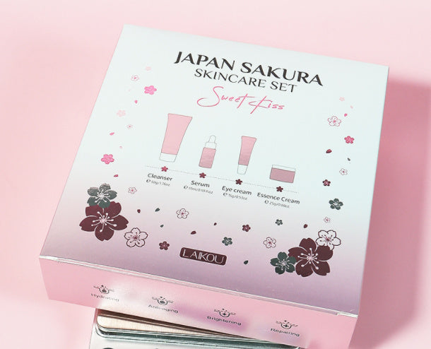 Cherry Blossom Skin Care Set 3 Pieces