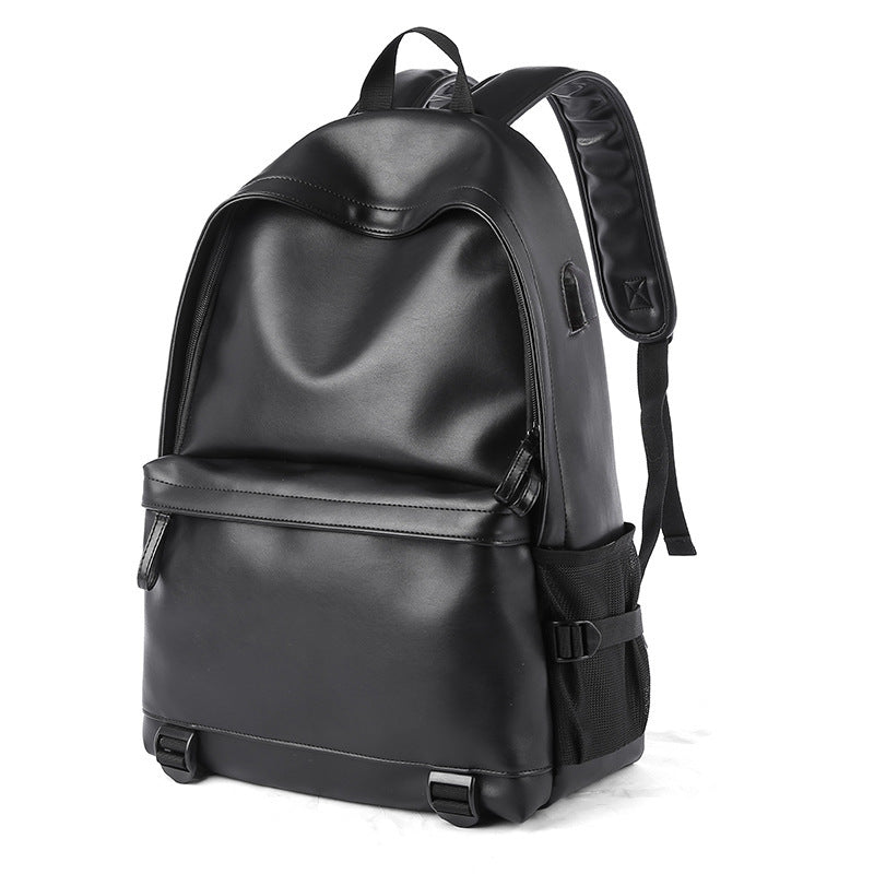 Men's backpack pvc large capacity usb waterproof backpack