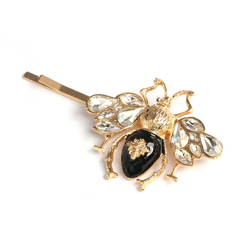 Fashion Personality Micro-inlaid Zircon Fruit Bee Hairpin