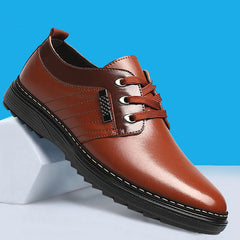 The new shoes shoes fall men's business casual shoes men shoes shoes round British Dad