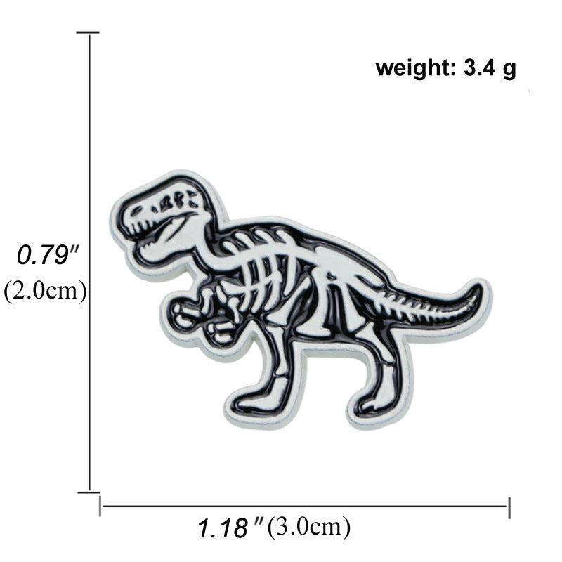 Zinc Alloy Personalized Animal Collar Pin Brooch