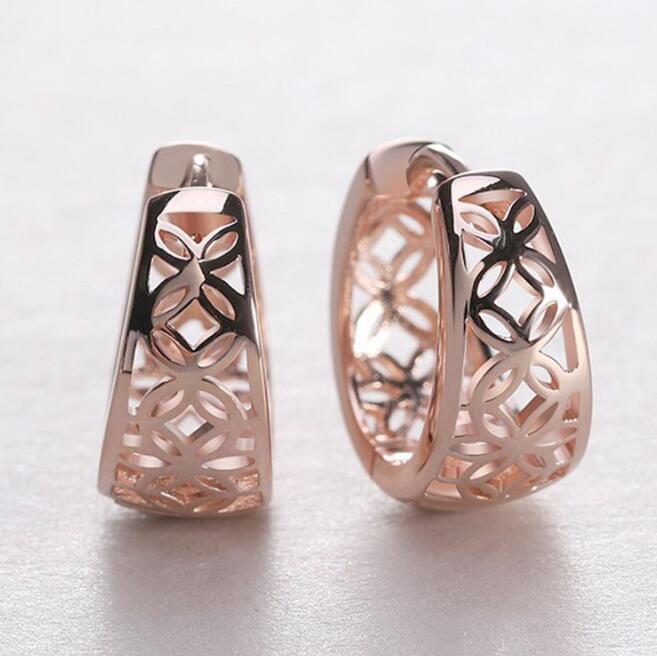 New design fashion earrings silver color jewelry earrings for women