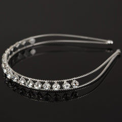 Sweet temperament diamond headband