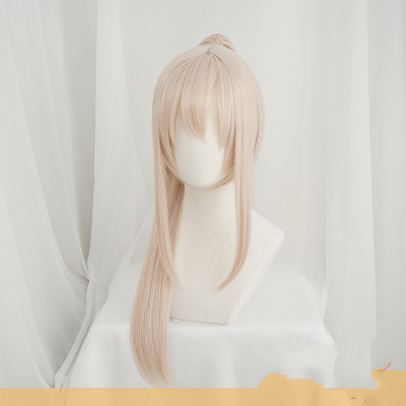 Lingbo cos pomelo transforms cosplay wig