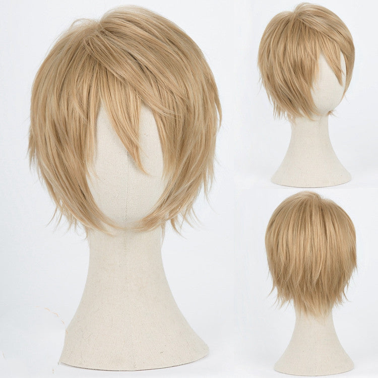 Men's And Women's Fashion Anti-curved Face Cosplay Wig