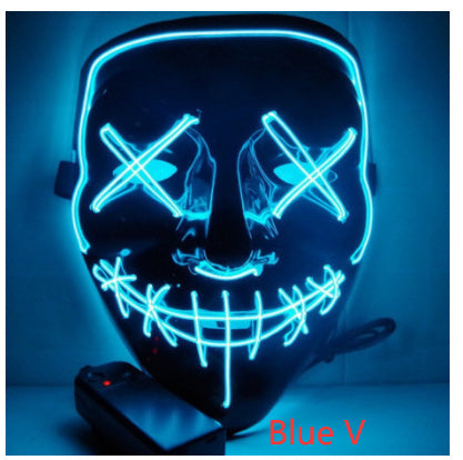 Halloween Horror Glowing Mask V Shape