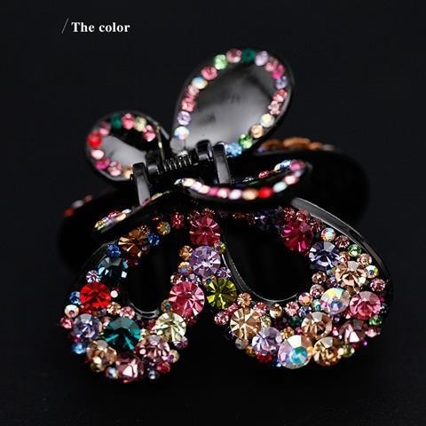 Butterfly Hair Claw Hair Band Rhinestone Barrettes