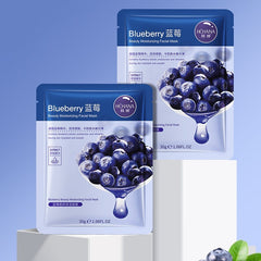 Blueberry Beauty Moisturizing Mask Nourishing Skin Rejuvenating And Hydrating