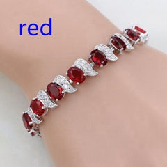 Meniscus Color Jewelry Zircon Seven Color Bracelet