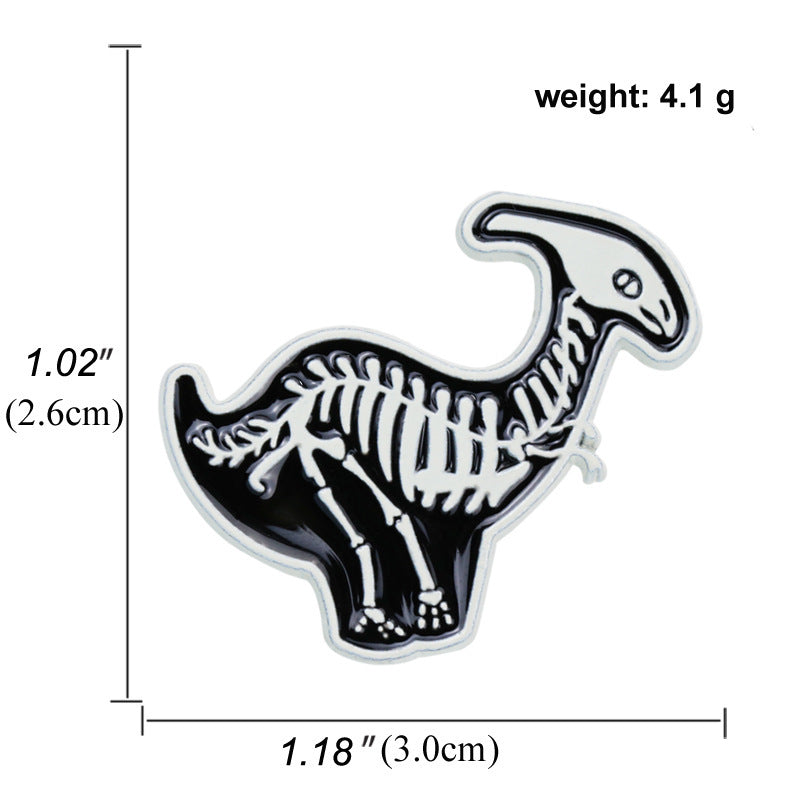 Zinc Alloy Personalized Animal Collar Pin Brooch