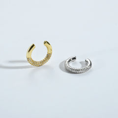 S925 Sterling Silver C- Shaped Ear Ring