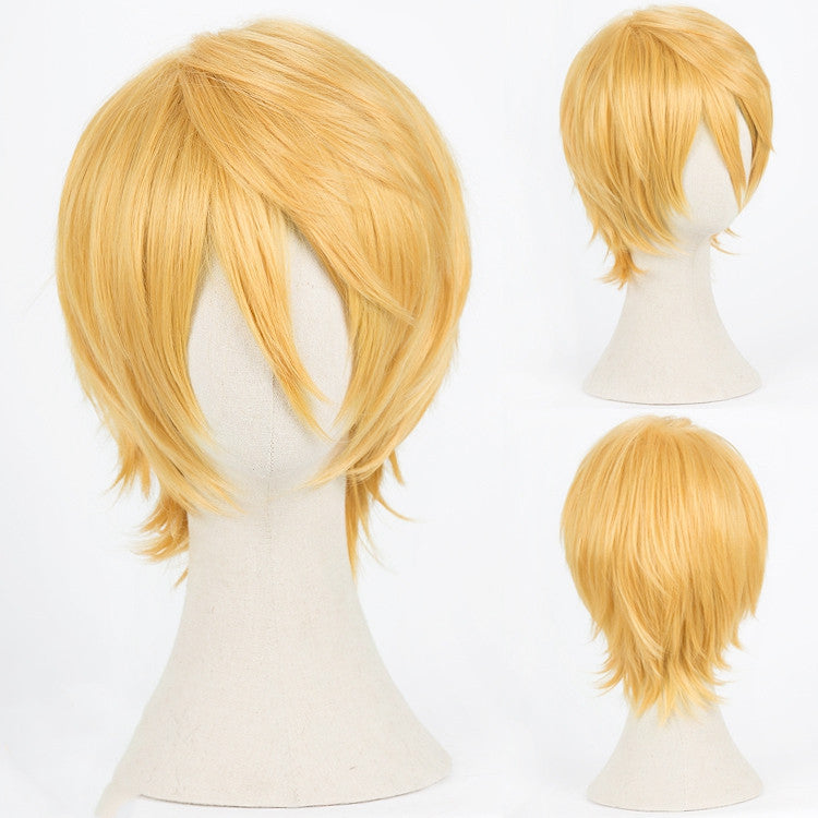 Men's And Women's Fashion Anti-curved Face Cosplay Wig