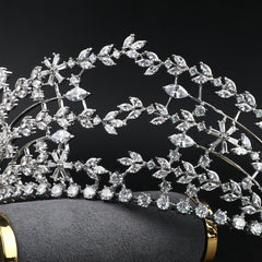 Jane Eyre Jewelry Zircon Crown Bridal Wedding Dress