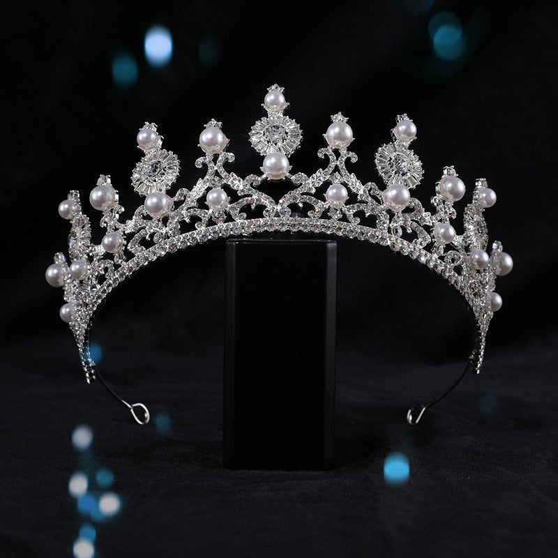 Beautiful Water Diamond Headwear Bride's Crown