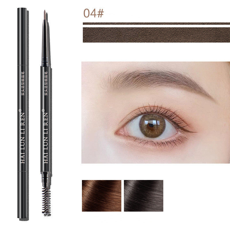 Double Head Cosmetic Pen Ultrafine Head Brow