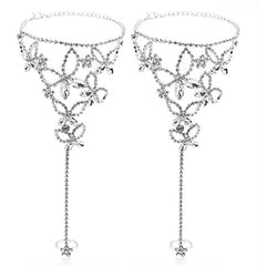 Women's Fashion Personality Beach Butterfly Ankle Chain Accessories