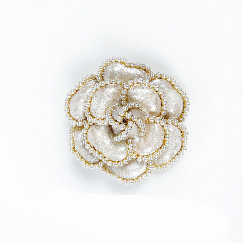 Camellia brooch trinket