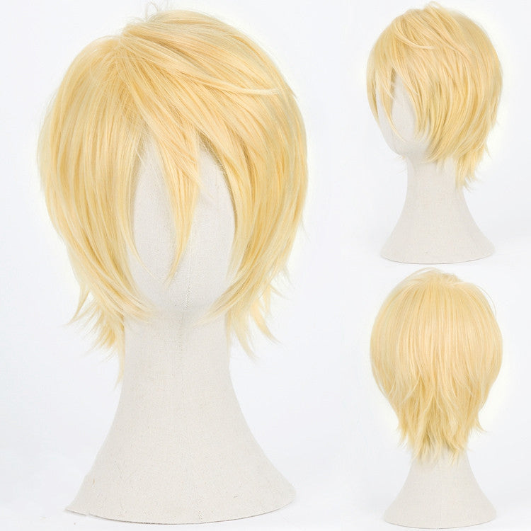 Men's And Women's Fashion Anti-curved Face Cosplay Wig