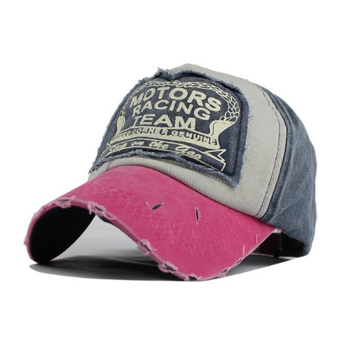 Cotton Multicolor  Baseball Cap for Men & Women