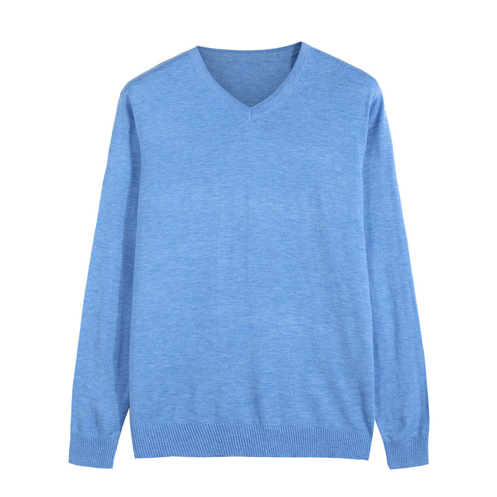 Cashmere sweater knit sweater men's casual sweater