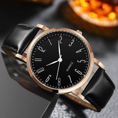 Men's Casual Business Belt Watch