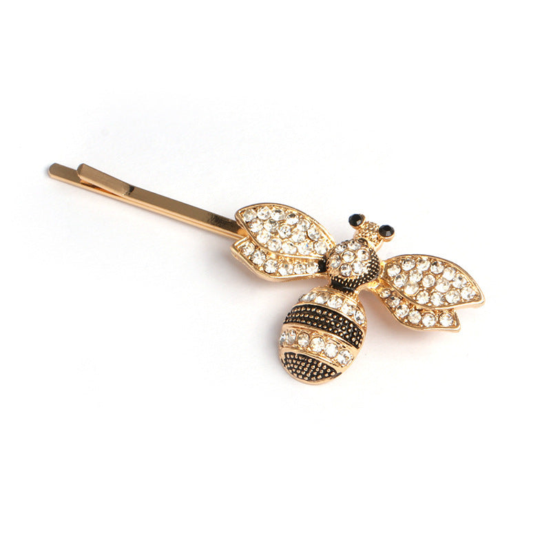 Fashion Personality Micro-inlaid Zircon Fruit Bee Hairpin