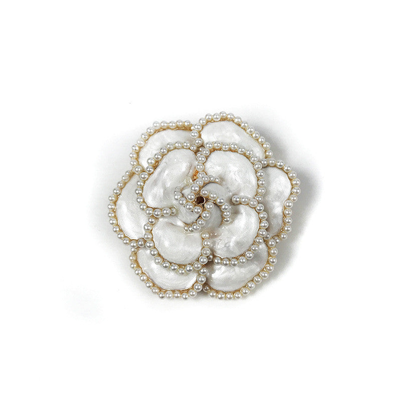 Camellia brooch trinket