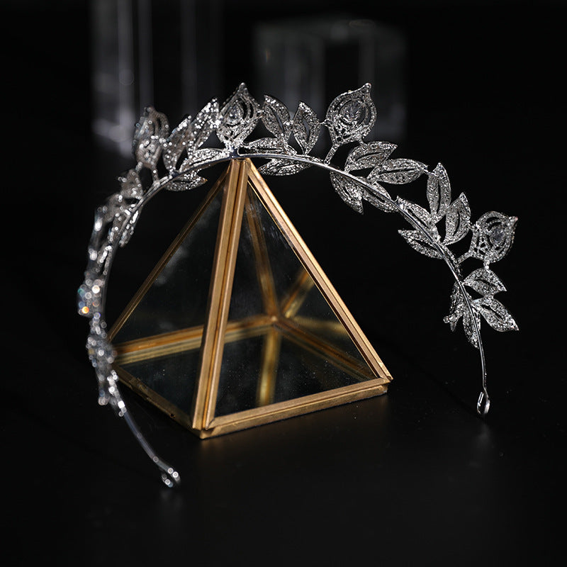 Beautiful Water Diamond Headwear Bride's Crown