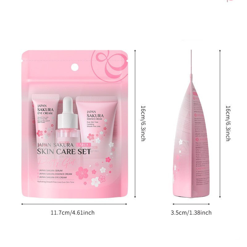 Cherry Blossom Skin Care Set 3 Pieces