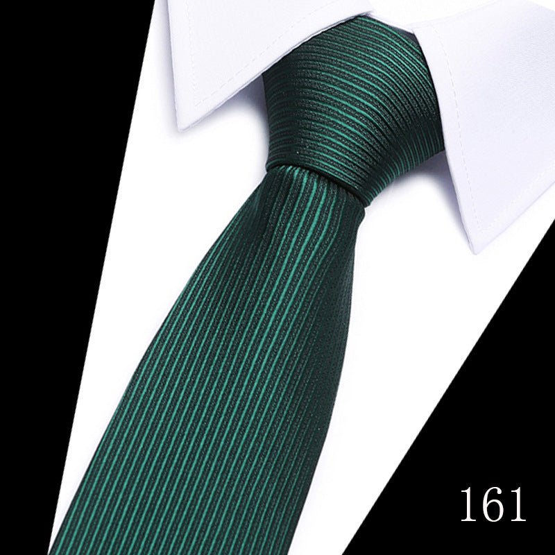 Men's Polyester Silk High-grade Twill Gold Tie