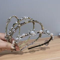 Vintage Full Diamond Crystal Sweet Hair Band