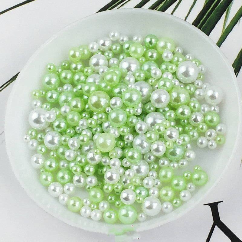 Crystal Epoxy Nail Beads 10g Round