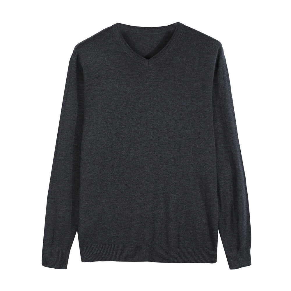 Cashmere sweater knit sweater men's casual sweater