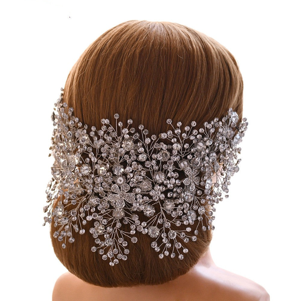 Party Hair Accessories Rhinestone Crystal Headband Crown