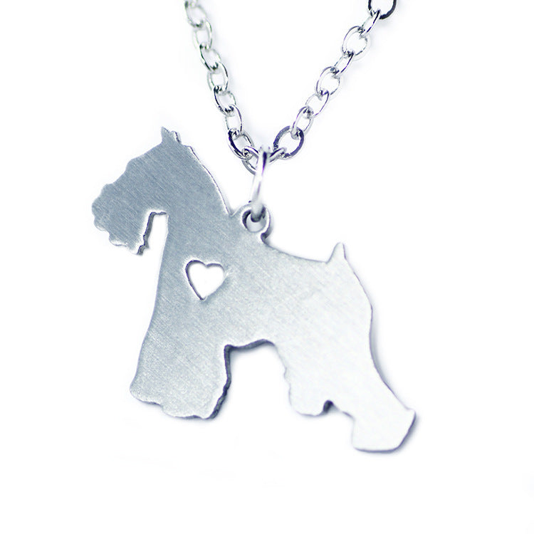 Korean Version Of Stainless Steel Animal Necklace