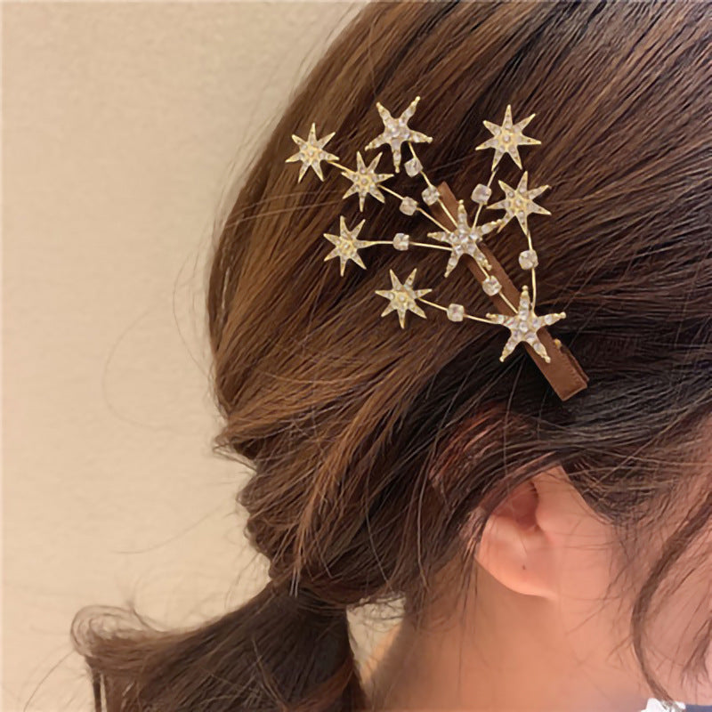 Web celebrity vintage duck beak clip hair accessories